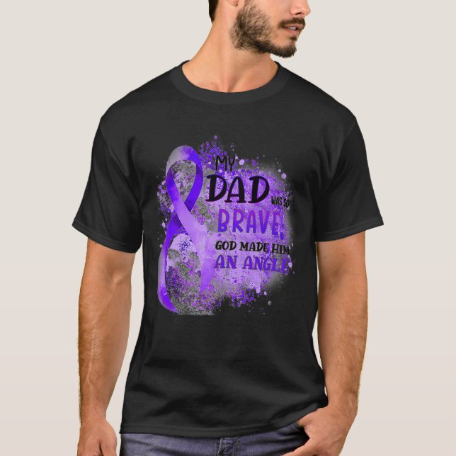 Ösophagus Ösophaguskrebs Mein Vater war so untersc T-Shirt (Vorderseite)