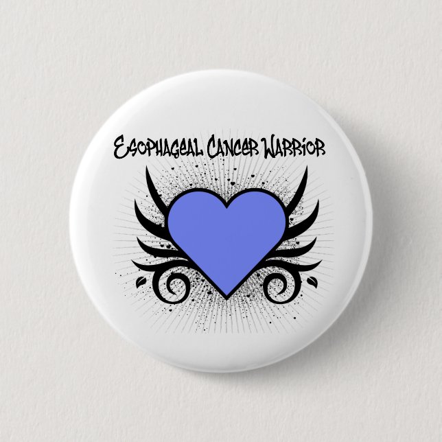 Ösophaguskrebskrieger Button (Vorderseite)