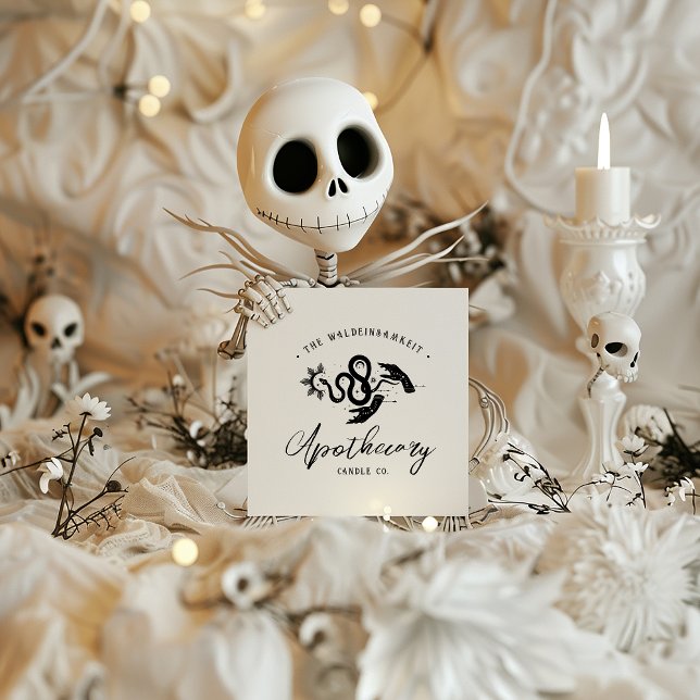 Ösoterischer Alchemist-Apotheker Quadratische Visitenkarte (Von Creator hochgeladen)