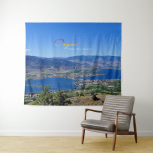 Osoyoos Wüste Weinbaugebiet Wandteppich