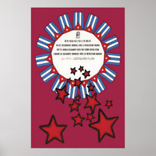 OSPAAAL-Plakat Tag der weltweiten Solidarität mit  Poster