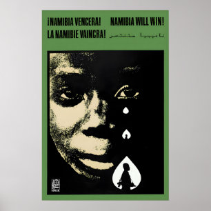 OSPAAAL Poster Namibia wird siegen!