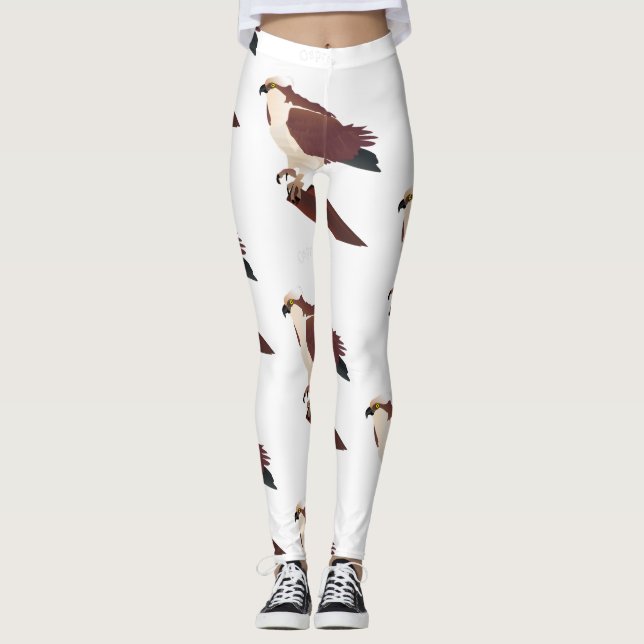 Osprey Hawk Raptor Thunder_Cove Leggings (Vorderseite)