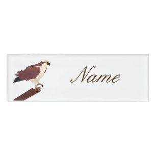 Osprey Hawk Raptor Thunder_Cove Namenschild