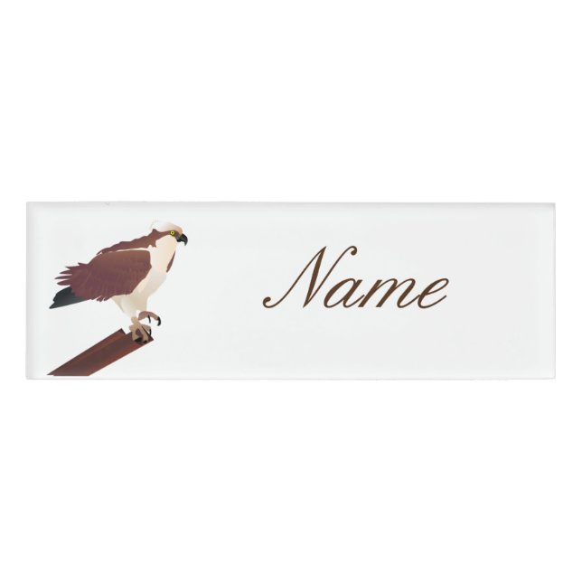 Osprey Hawk Raptor Thunder_Cove Namenschild (Vorderseite)
