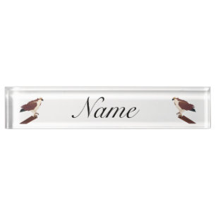 Osprey Hawk Raptor Thunder_Cove Namensplakette