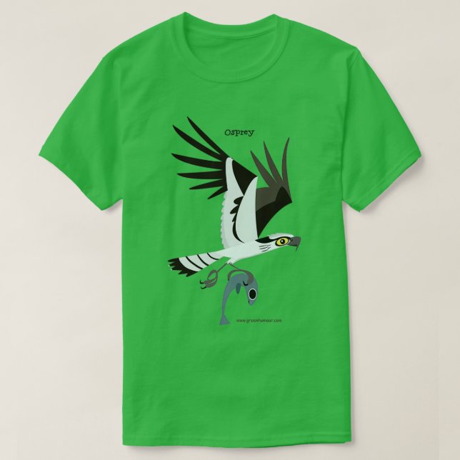 Osprey Karikatur T-Shirt (Design vorne)