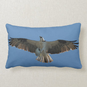 Osprey-Vogel-Fisch-Tier-TierWurfs-Kissen Lendenkissen