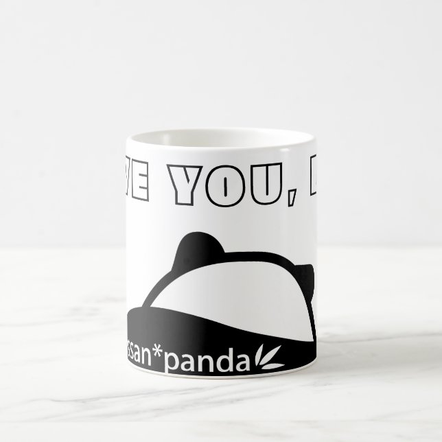 Ossan*Panda Kaffeetasse (Mittel)