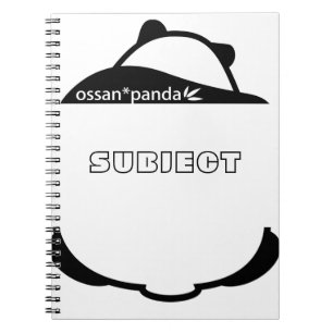 Ossan*Panda Notizblock