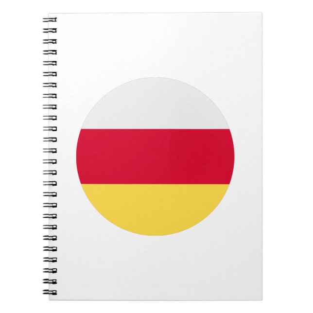 Ossetienflagge Notizblock (Vorderseite)