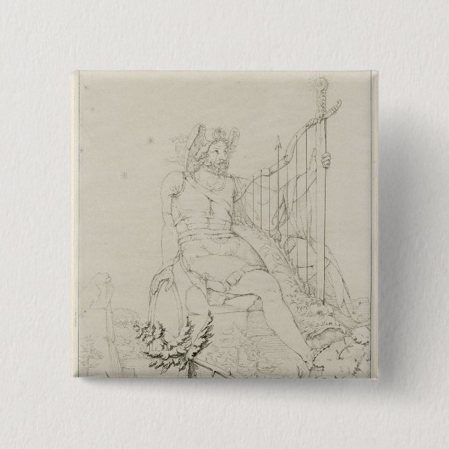 Ossian, 1804-5 button (Vorderseite)