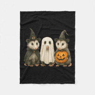 Ossum Halloween Ssum Hexe Geist Kürbis Fleecedecke