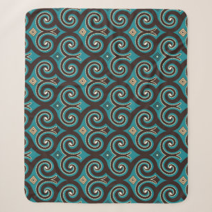 Ost-Arabesque: Elegantes Nahtloses Ornament. Sherpadecke