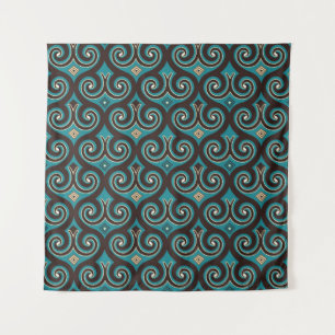 Ost-Arabesque: Elegantes Nahtloses Ornament. Wandteppich