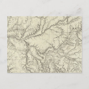 Ost-Arizona und Western New Mexico Postkarte