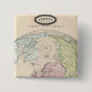 Ost-Hemisphäre Europas Button