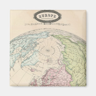 Ost-Hemisphäre Europas Magnet