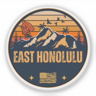 Ost-Honolulu, Hawaii Aufkleber