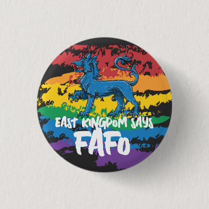 Ost-Königreich sagt . . . (Pride variante) Button