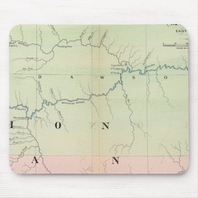 Ost-Montana Mousepad (Vorne)
