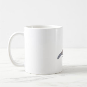 Ost-Phoebe-Aquarellvogelarten Kaffeetasse