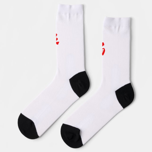 Ost / West Socken (Linkes Detail)