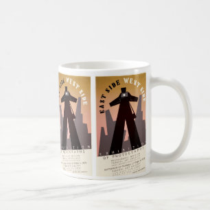 Ost ~ Westseite Kaffeetasse