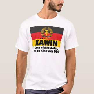 Ostalgie Käwin Ein Kind der DDR Deutschland T-Shirt