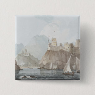 Ostansicht der Forts Jellali und Merani, Muskah, Button