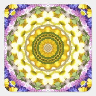 Ostara 1 quadratischer aufkleber