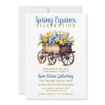 Ostara Frühlings-Tagundnachtgleiche Vintage Blumen