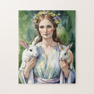 Ostara-Göttin Frühlings-Tagundnachtgleiche Sabbat
