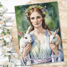 Ostara-Göttin Frühlings-Tagundnachtgleiche Sabbat 