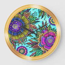 OSTARA : Résonance Céleste - Horloge d'Art Maximal