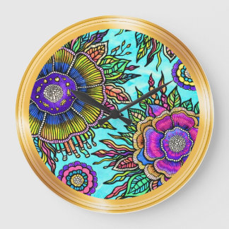 OSTARA : Résonance Céleste - Horloge d'Art Maximal