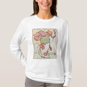 OstAsiaPanoramic MapEast Asien T-Shirt