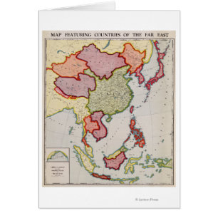 OstasienPanoramakarte Ostasien