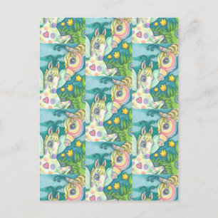 OSTBABY, FRÜHJAHR, FAIRY FILLCARD POSTKARTE