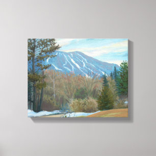 Ostberg burkes Vermont Burke im Winter Leinwanddruck