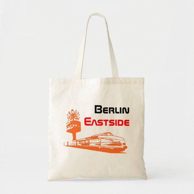 Ostberlin Design Tragetasche (Vorne)
