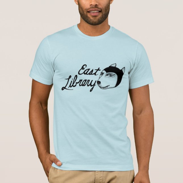 Ostbibliothek T-Shirt (Vorderseite)