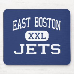 Ostboston - Jets - hoch - Ostboston Mousepad