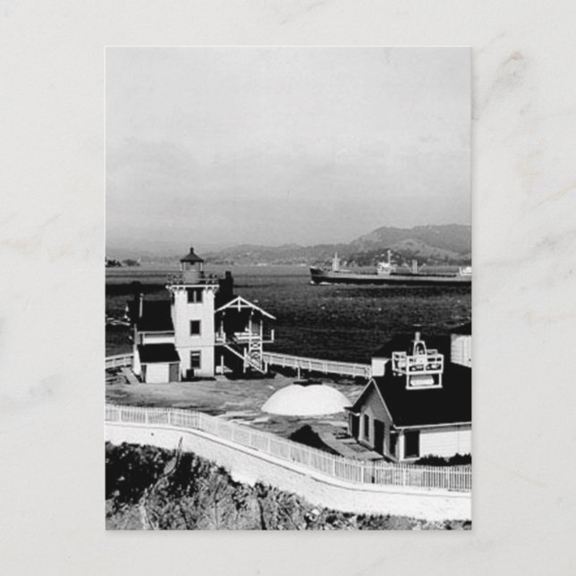 Ostbruder-Insel-Leuchtturm Postkarte (Vorderseite)