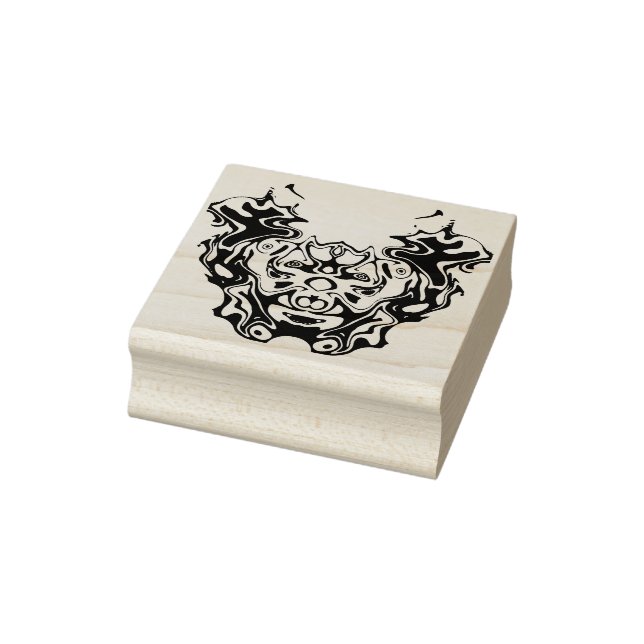 Ostdemon-Doppelgesicht v1 Gummistempel (Stempel)