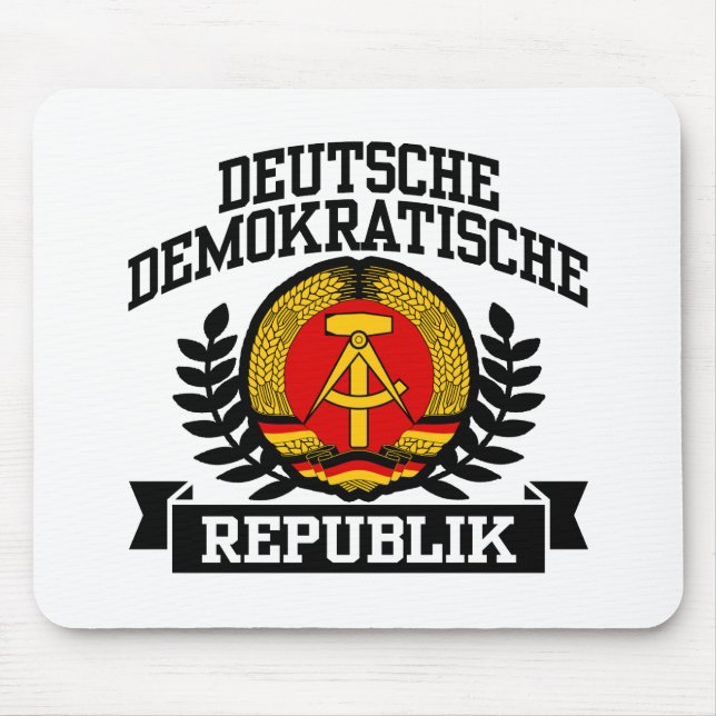 Ostdeutschland Mousepad (Vorne)