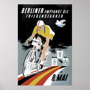 Ostdeutschland Plakat Berlin heißt den Frieden wil