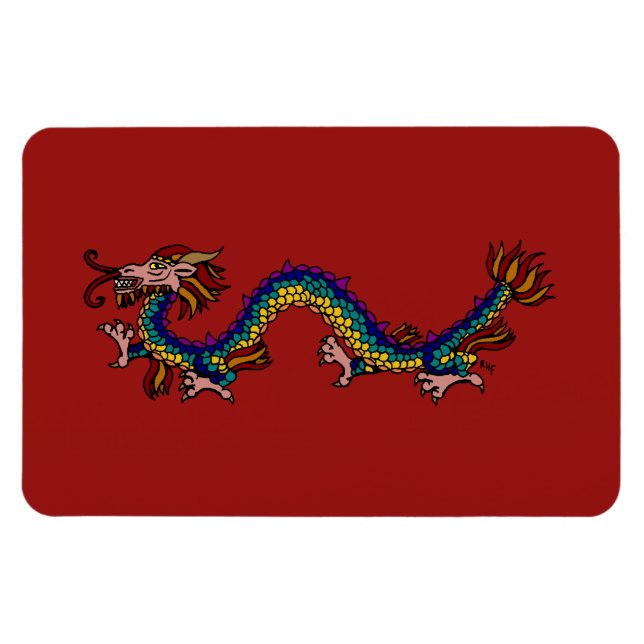 Ostdrache Magnet (Horizontal)