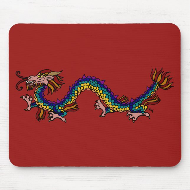Ostdrache Mousepad (Vorne)