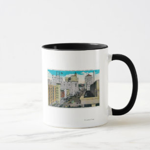 Osten auf Broadway von San Diego Hotel Tasse